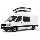 Black Horse Off Road Tapeon Rain Guards Fit 2006-2018 Benz Sprinter Smoke 145319 New. Price: $53.18.