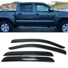 Fit 2005-2015 Toyota Tacoma Double Cab Window Visors Sun Vent Shade Rain Guard New. Price: $27.99.