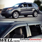 Wellvisors Window 11-19 Ford Explorer Side Deflectors Black New. Price: $86.99.