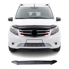 Front Bug Shield Hood Deflector For Mercedes Metris 2016-2024 Acrylic Smoke New. Price: $129.99.