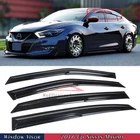For 2016-2023 Nissan Maxima 3D Wavy Jdm Mugen Style Window Visors Rain Guards New. Price: $34.99.