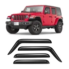 Sun Rain Guard Window Visor Fit 20-23 Jeep Gladiator 18-23 Wrangler Jl Deflector New. Price: $36.66.