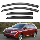Window Visors Rain Guards For 2010-2015 Lexus RX350/RX450H, Dark Smoke Tinted New. Price: $54.45.