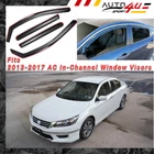 In-channel Window Vent Visor Sun Guard Deflector For Honda Accord 2013-2017 New. Price: $49.99.