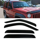 Fit 2002-2007 Jeep Liberty Window Visors Sun Vent Shade Rain Guard Smoked New. Price: $30.99.