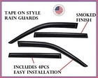 Rain Guards Tape-on Smoked Window Visors For Infiniti QX56 2011-2013 New. Price: $99.99.