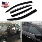 Tape-on Smoke Window Visor Rain Guard Deflector For 2018-2022 Honda Accord Sedan New. Price: $43.95.
