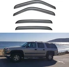 4PCS Outside Mount 01-07 Crew Cab Full Rear Door), Dark Smoke Tint New. Price: $71.99.