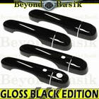 For 2015-2023 Jeep Renegade Gloss Black Door Handle Covers With Smart Keyholes New. Price: $524.22.