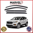Ford Escape 2013-2019 Black Window Sun Vent Visor Rain Guard Deflectors New. Price: $31.90.