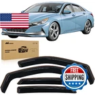 Nilight In-channel Rain Guards For Hyundai Elantra 2021 2022 2023 2024 2025, Ven New. Price: $94.10.