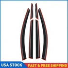 For 2022-2025 Hyundai Tucson 6PCS Set Window Visor Vent Rain Guards Black New. Price: $38.99.