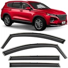 Sun Rain Visors Wind Guards For 2019-2023 Hyundai Santa Fe New. Price: $59.99.