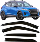 Rain Guards For 18-24 Nissan Kicks Tape-on Side Window Visors Deflectors Shades New. Price: $57.59.