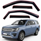 In-channel Mount Rain Guard Sleek Window Visor Fits 2007-2017 Ford Expedition Xl New. Price: $46.95.