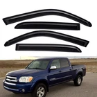 For 2004-2006 Toyota Tundra Double / Crew Cab Rain Guard Window Visor Vent Shade New. Price: $42.99.