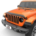 Egr Matte Black Finish Superguard Hood For 2018 - 2025 Jeep Wrangler New. Price: $102.53.