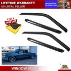 Window Visor For 92-00 Chevy C/k 1500 Crew Cab Rain Guard Deflector New. Price: $28.24.