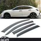 Window Visors Fits 17-21 Honda Civic 10TH Gen X HB5 Smoke Acrylic Sun Deflector New. Price: $29.99.