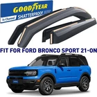 Rain Guards Vent Visors Shade 2021-2026 Ford Bronco Sport New. Price: $104.99.