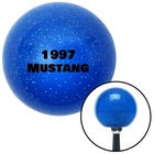 Black 1997 Mustang Blue Metal Flake Knob W/ M16X1.5 Insert Shifter Auto New. Price: $89.95.