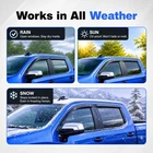 Jdm Toyota Prius Window Visors Rainguards Left & Right 2010-2015 ZVW30 Japan New. Price: $29.99.