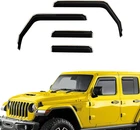 Durable In-channel Window Deflectors For Jeep Wrangler Jl 2018-2026 4PCS New. Price: $98.99.