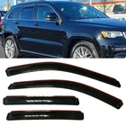 In-channel Window Visors Sun Shade Rain Guard Fit 2011-2021 Jeep Grand Cherokee New. Price: $32.99.