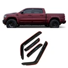 Black Horse In-channel Rain Guards Fits 11-24 Ram 2500 Crew Cab Smoke 1494109IN New. Price: $64.19.