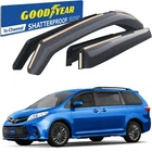 Sun Rain Visors Wind Guards For 2011-2020 Toyota Sienna Shatterproof New. Price: $99.99.