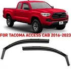 Rain Guards Vent Visors Shade For 2016-2023 Toyota Tacoma Access Cab New. Price: $52.49.