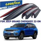 Rain Guards Vent Visors Shade For 2022-2026 Jeep Grand Cherokee Shatterproof New. Price: $115.49.