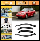 Rain Guards For Honda Accord 1998-2002, Window Visor Shields, Dark Smoke, 4PCS New. Price: $58.99.
