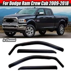 In-channel For Dodge Ram Crew Cab 09-18 Window Visor Rain Guard Vent Deflector New. Price: $37.99.
