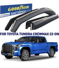Side Window Deflectors Rain Guards For 2022-2026 Toyota Tundra Crewmax New. Price: $69.99.