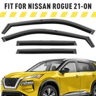 Rain Guards Vent Visors Shade For 2021-2026 Nissan Rogue New. Price: $61.94.