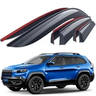 Goodyear Shatterproof Window Deflectors For Jeep Cherokee 2014-2023, Tape-on ... New. Price: $163.27.