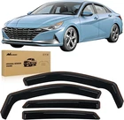 Nilight In-channel Rain Guards For Hyundai Elantra 2021-2024 Vent Window Visors New. Price: $55.99.