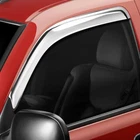 Ford Ranger 12-26 Window Deflectors Tape-on Standard Ventvisor Chrome Front New. Price: $143.99.