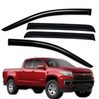 Tape-on Mount Window Vent Visor Rain Guard Fits 2015-2022 Gmc Canyon Crew Cab New. Price: $43.95.
