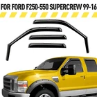 Rain Guards Vent Visors Shade 1999-2016 Ford F-250 Supercrew New. Price: $61.94.