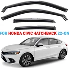Rain Guards Vent Visors Shade For 2022-2026 Honda Civic Hatchback New. Price: $62.99.