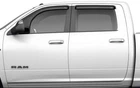 Gts Retro Smoke Bubble Rain Guards Vent Visors Shade For 09-25 Ram Classic Crew New. Price: $209.95.