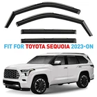 Rain Guards Vent Visors Shade For 2023-2026 Toyota Sequoia New. Price: $62.99.