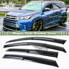 Fits 2014-2019 Toyota Highlander Jdm 3D Mugen Style Window Visor Rain Guard Vent New. Price: $28.88.