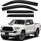 Window Rain Guards Compatible With Toyota Tacoma 2016-2023 Double Cab, 4PCS O... New. Price: $48.79.