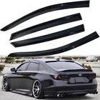 Window Visors Rain Guards Vent For 2018-2022 Honda Accord 3D Wavy Mugen Style New. Price: $28.88.
