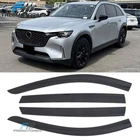 Fits 25-26 Mazda CX-70 & 24-26 CX-90 Low Profile Style Window Visors Rain Guards New. Price: $49.99.