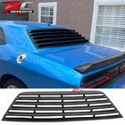 Fit 08-23 Dodge Challenger Rear Window Louver Sun Shade Unpainted Black Pu New. Price: $154.99.