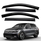 Tape-on Window Vent Visor Side Deflector For 2009-2017 Volkswagen Tiguan New. Price: $42.93.